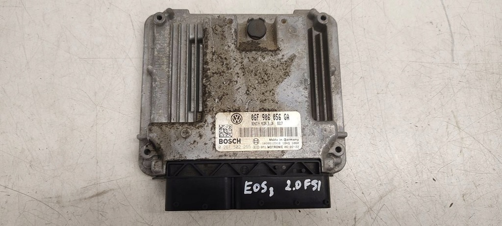 фото №1, Блок управления бортовой компьютер двигателя vw eos 2,0 fsi