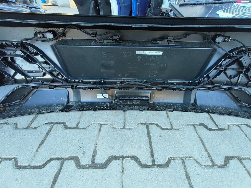 фото №11, Бампер задняя pdc m набор bmw 7 g70 цвет 475