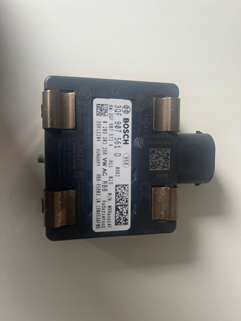 фото №1, Радар distronic acc vw audi seat 3qf907561d