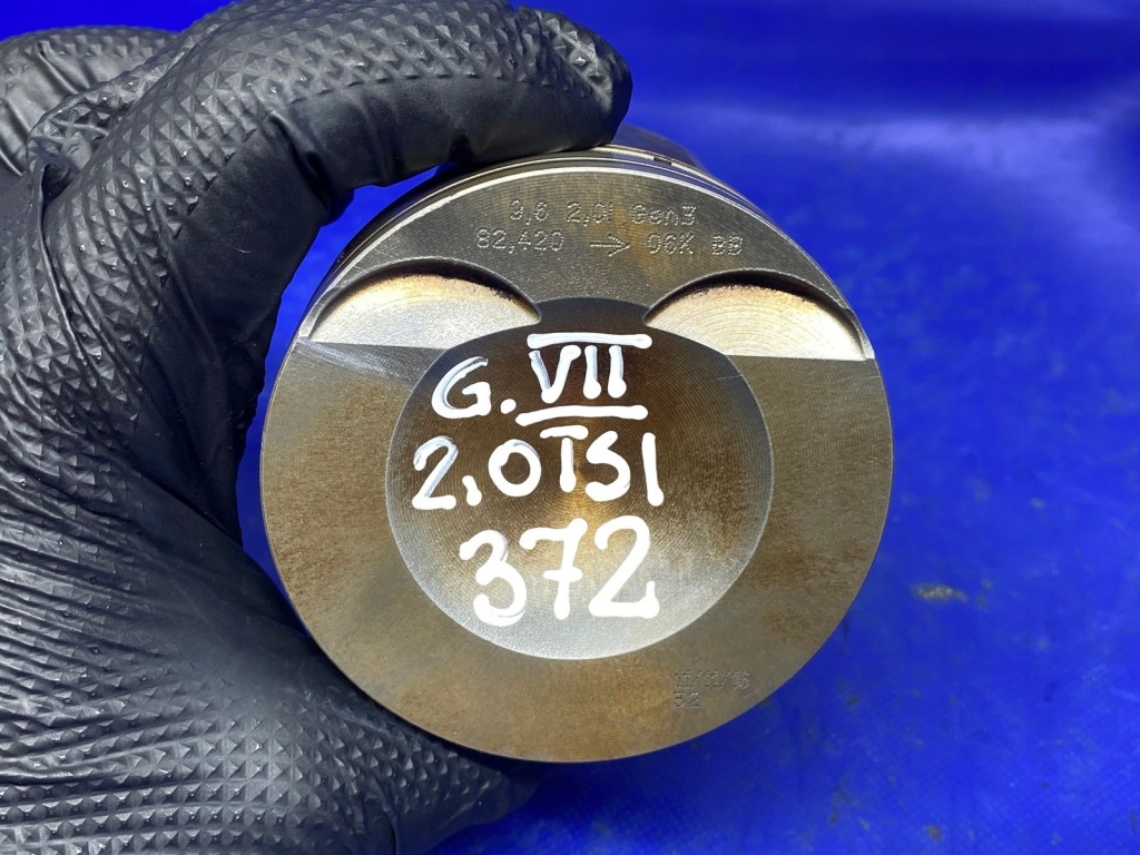 фото №12, Поршень поршень vw golf vii audi a3 s3 2.0 tsi 82.420 06k bb
