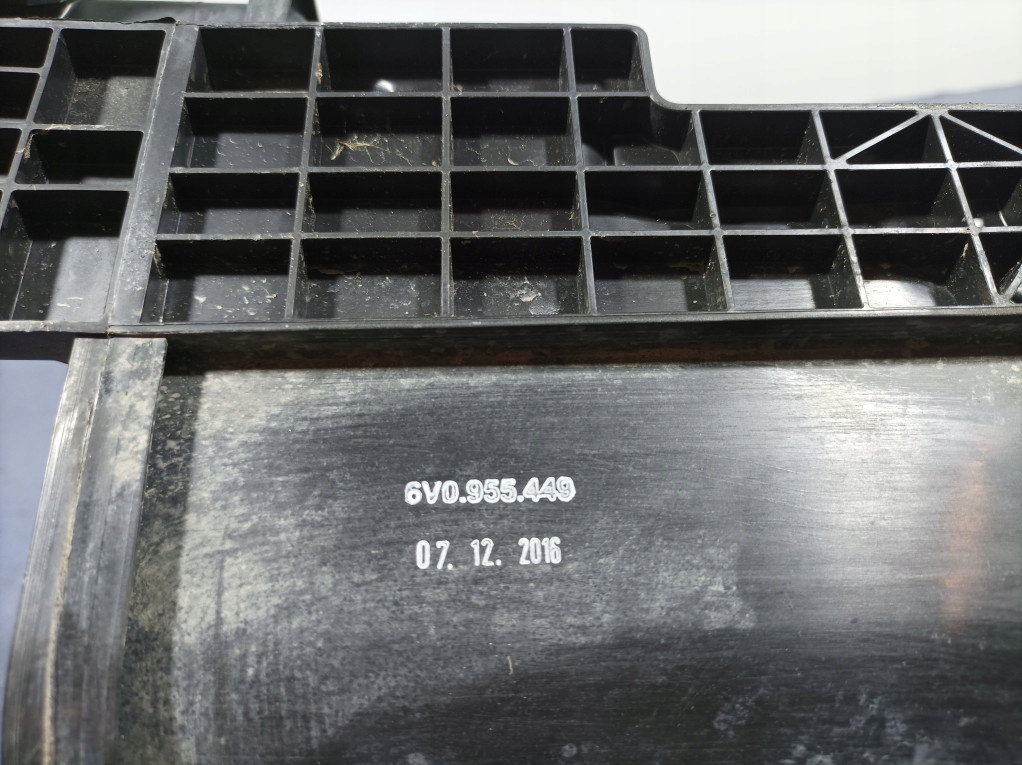 фото №5, Skoda fabia iii nj бачок помпа розпилювача 6v0955449