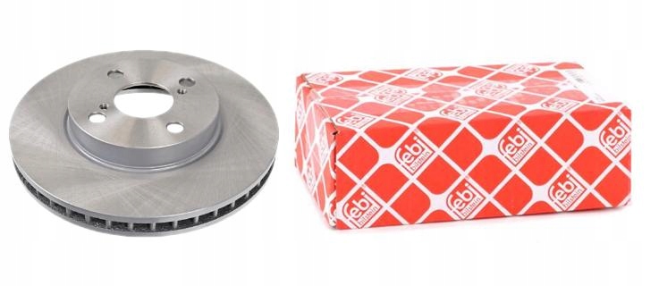 фото №1, Febi 26185 диск toyota corolla 02-06