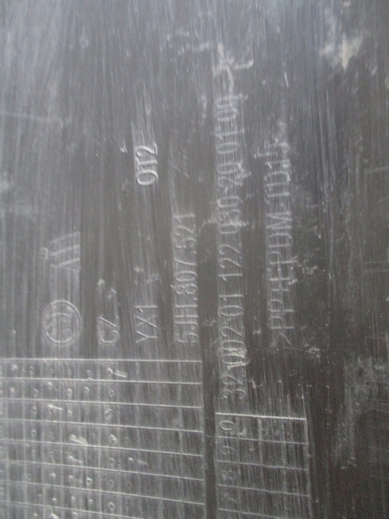 фото №10, 8786/15 спойлер накладка бампер задняя skoda rapid 5jh807521