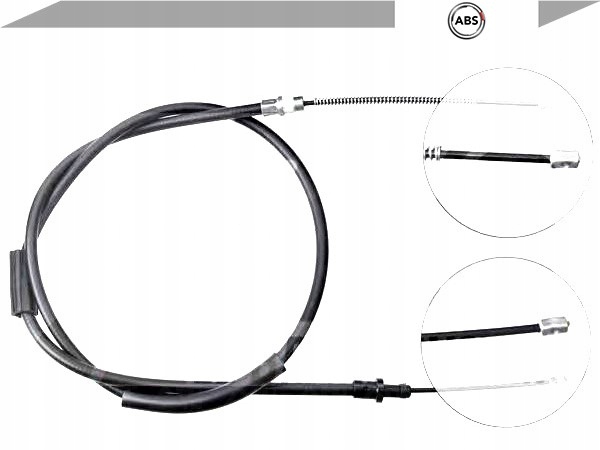 Трос тормоза ручного citroen zx 91-97 pt 1493mm citroen zx k10298 в Украине