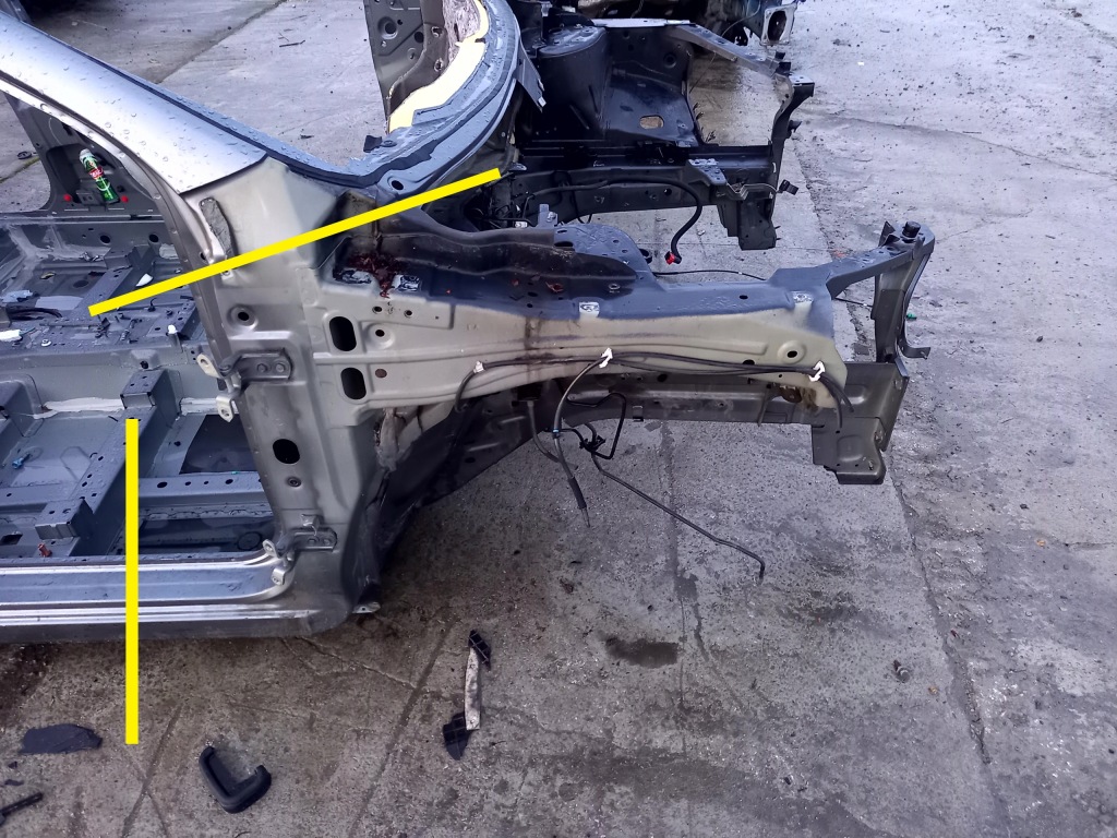 фото №1, Чверть лонжерон правий перед pp nissan qashqai ii j11 14r