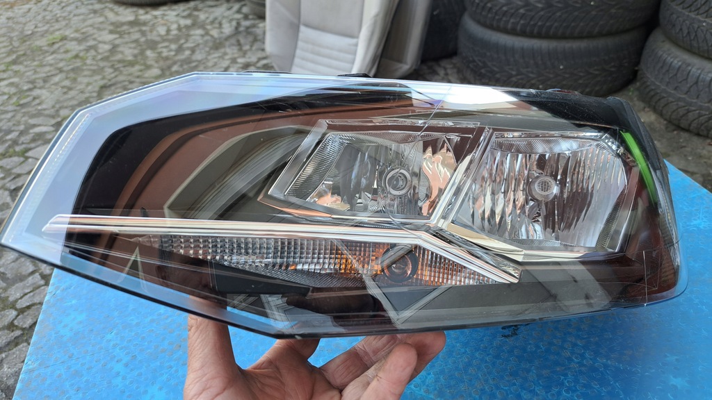 фото №12, Лампа левая левый перед vw volkswagen polo 6 vi 2g 2g1941005 2017-2021 nowa