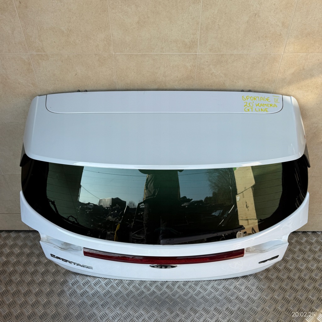 фото №5, Кришка багажника задня комплектна kia sportage iv gt line 2020 rok камера