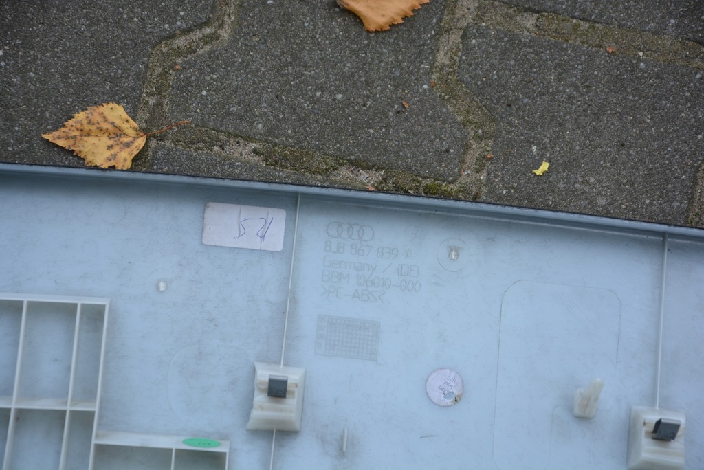 фото №8, Молдинг захист стельовий audi tt 8j 8j8867839a