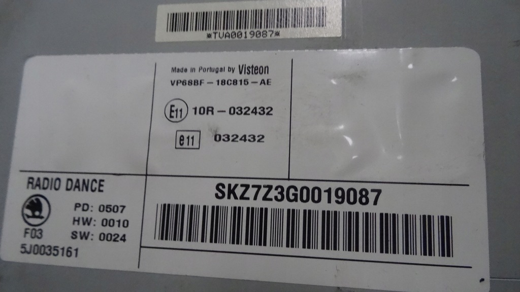 фото №6, Roomster радио cd заводской