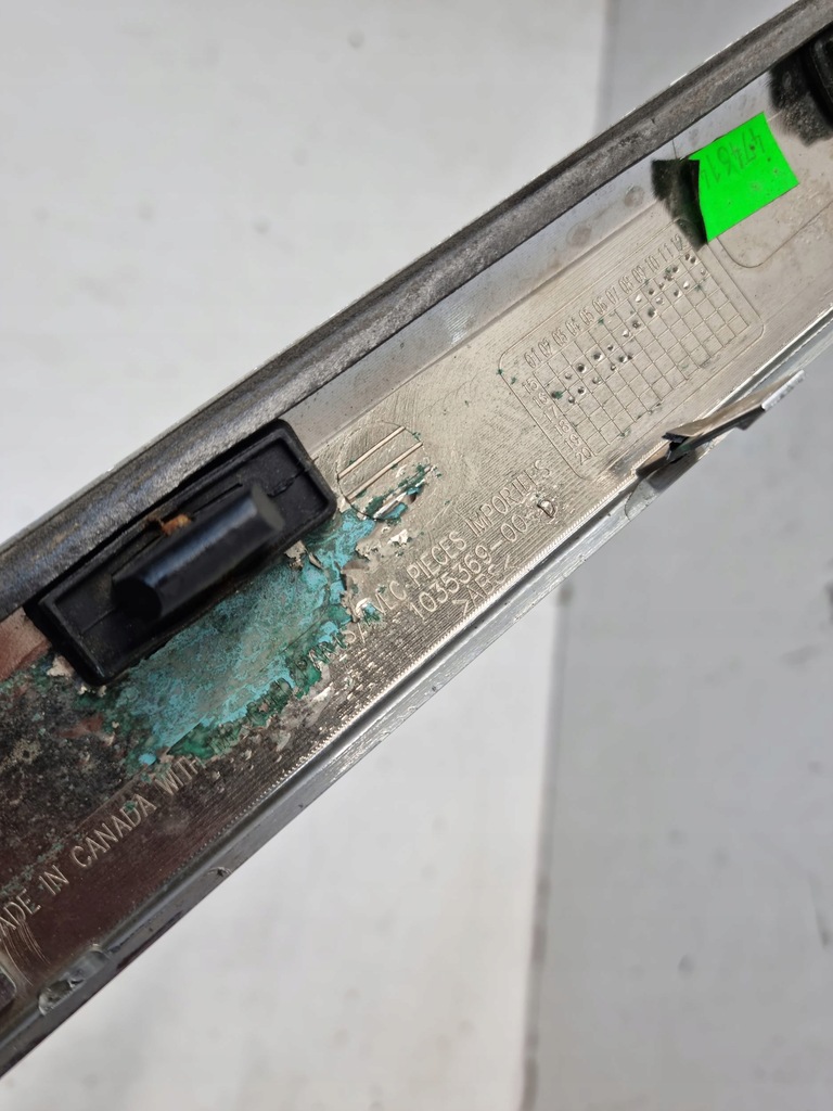 фото №4, Tesla model x молдинг хром кришки задня