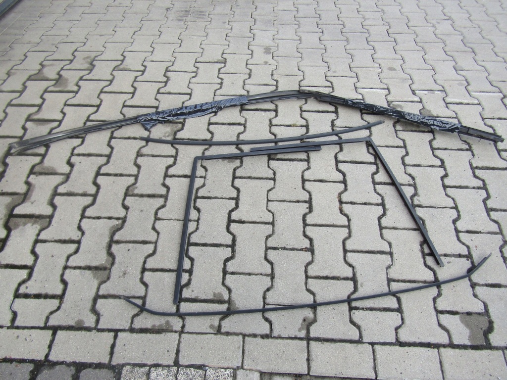 Купити 4 mercedes w201 190 молдинг дахова стійка a рамка скло задній комплект  sportline