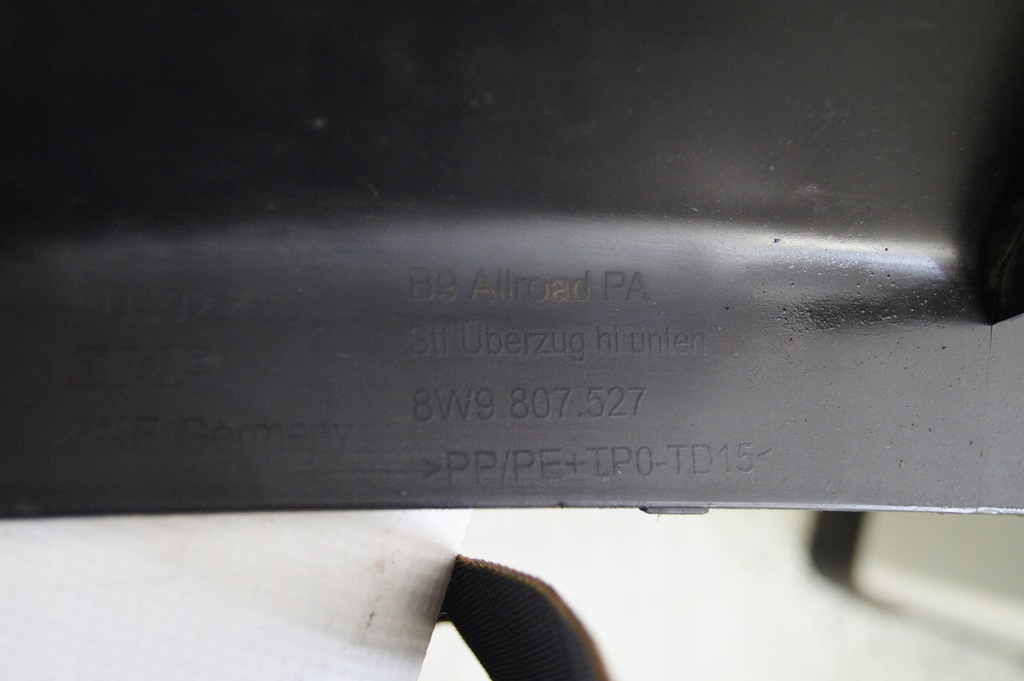 фото №13, Бампер накладка бампера задня audi a4 b9 8w9807527