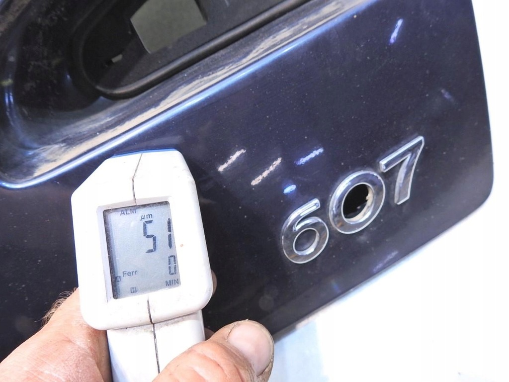 фото №6, Крышка багажника задняя задняя kpsd peugeot 607 lift