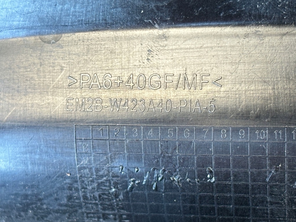 фото №6, Ford galaxy mk4 iv накладка кришки задня задній