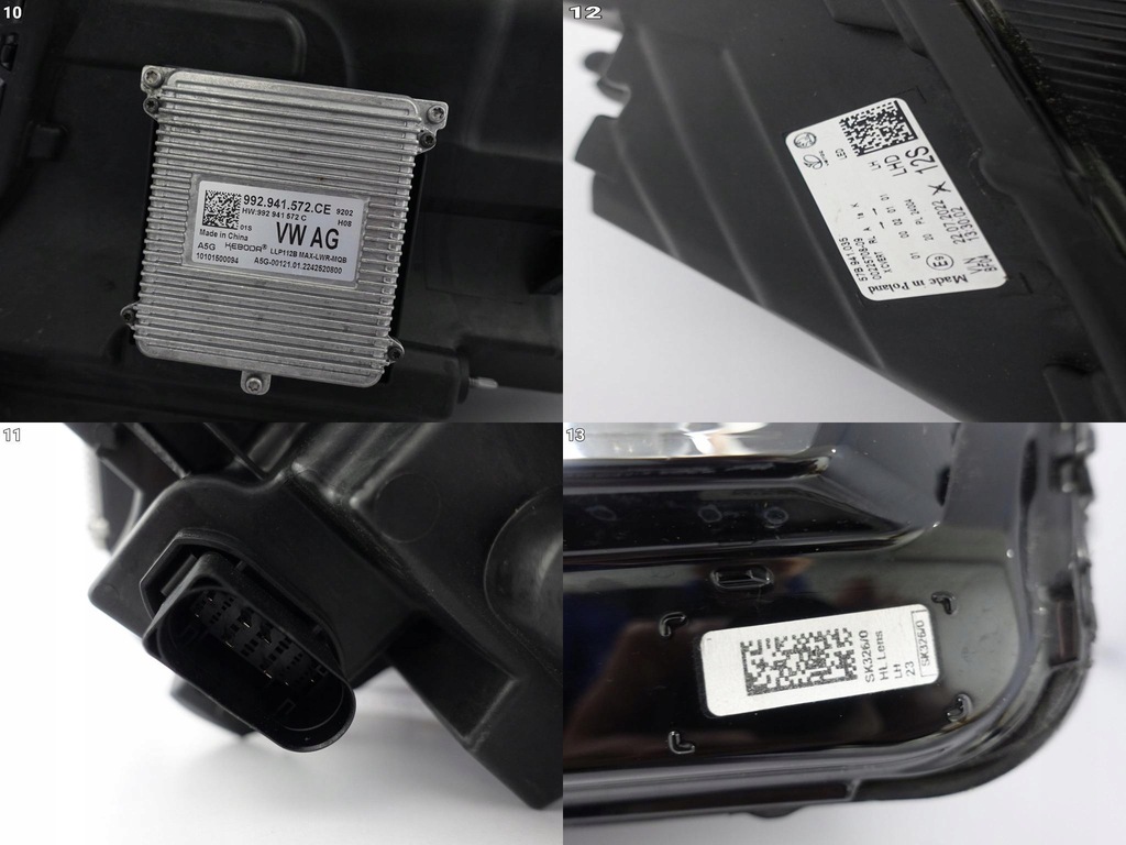 фото №11, Skoda karoq 57b lift 22- лампа full led crystal lighting ліва перед eu