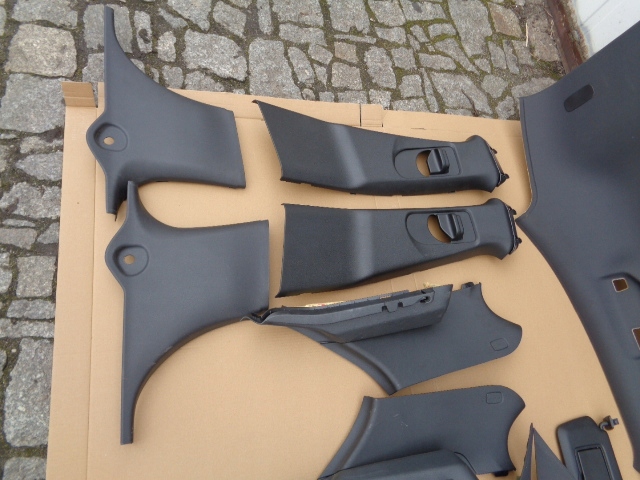 фото №6, Чорний стеля комплект лампа стійки w176 amg панорама