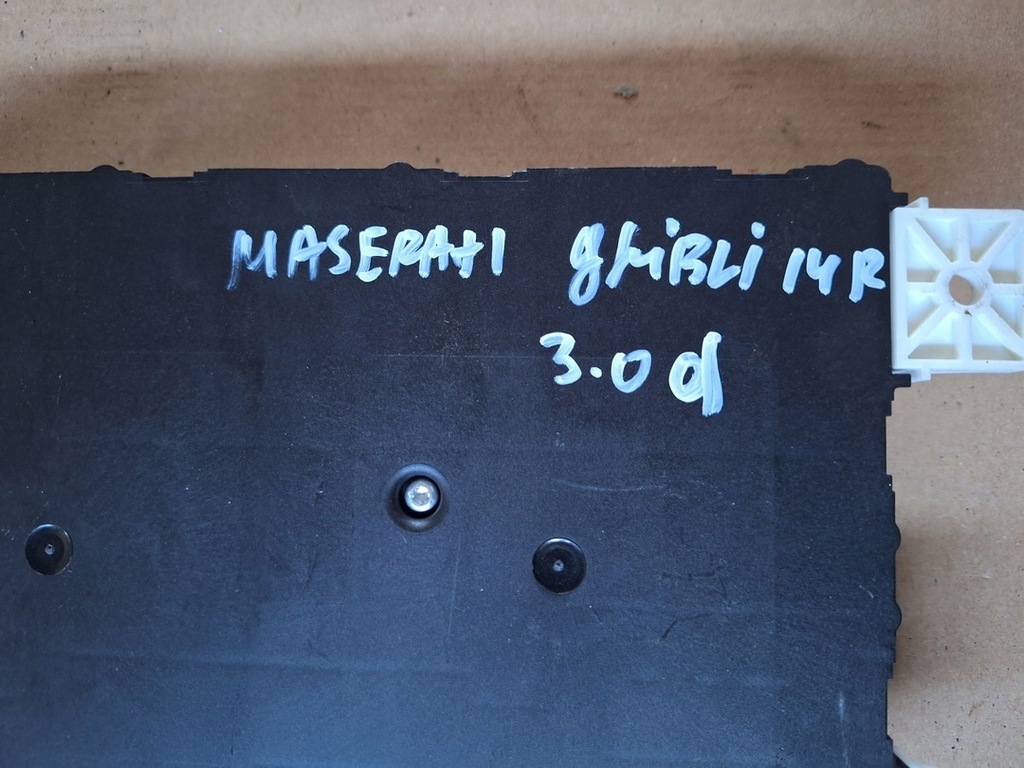 фото №7, Maserati ghibli 3.0d блок керування модуль ecu 2xklucz набір