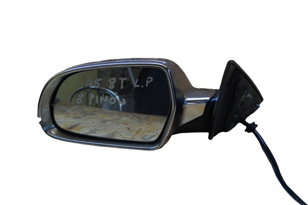 фото №1, Дзеркало ліва audi a5 s5 8t lift 8 pin хром 5d