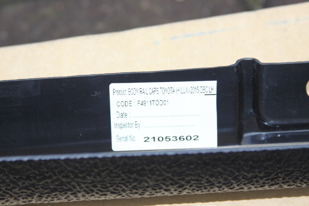 фото №5, Накладки защитное na борта toyota hilux viii orygina