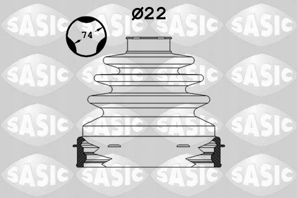 фото №2, Sasic набір захист, привідний вал привідна 1904028
