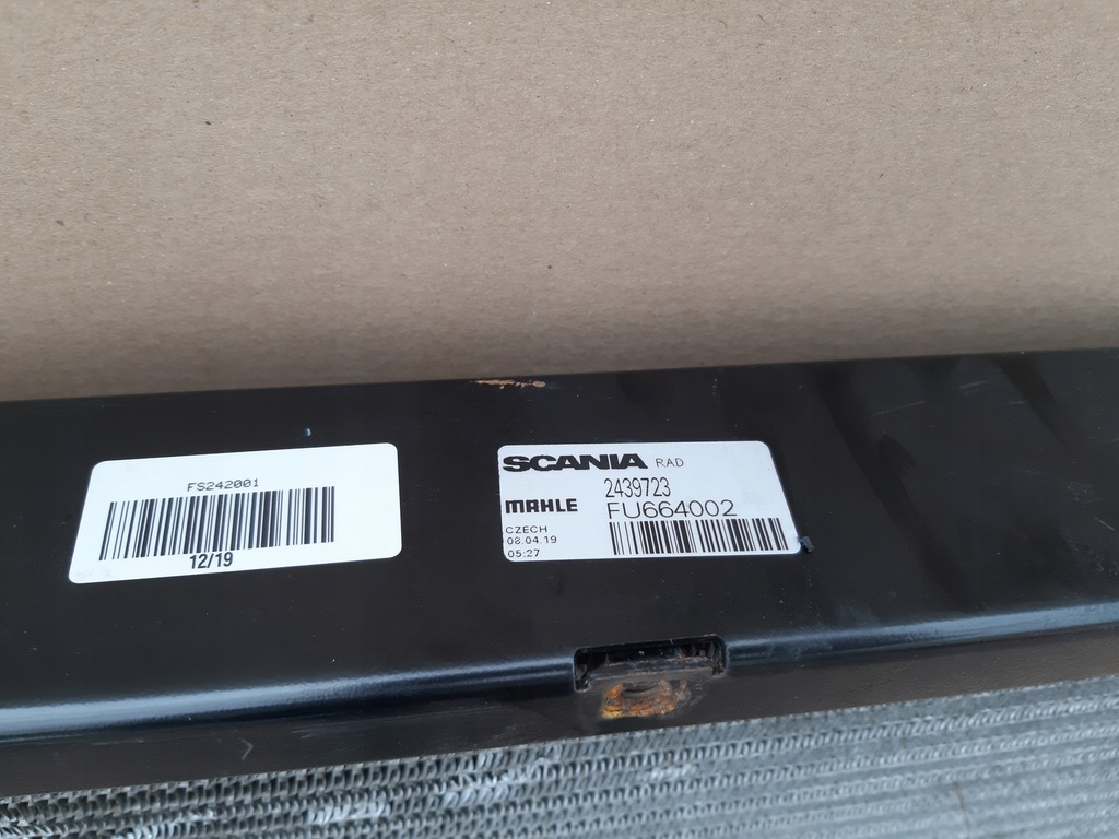 фото №7, Scania r s ngt радіатор рідина wody