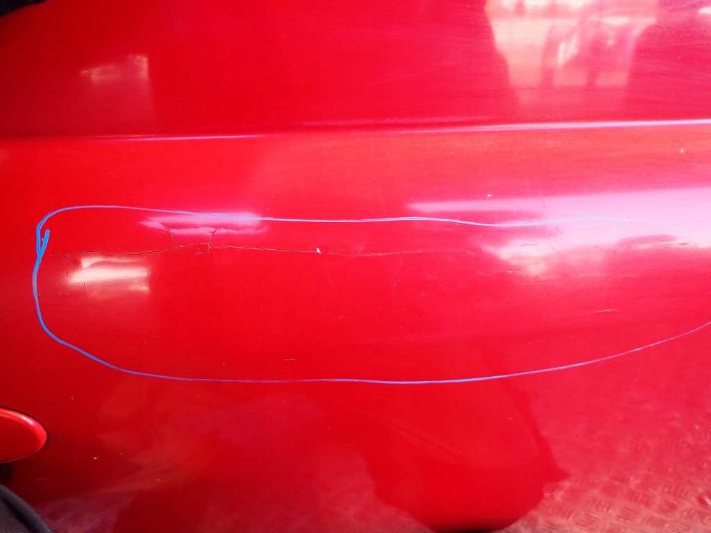 Купить Toyota yaris 1 рестайлинг  fl 03- дверь задний правое  версия francuzka vnk 3p0 3po