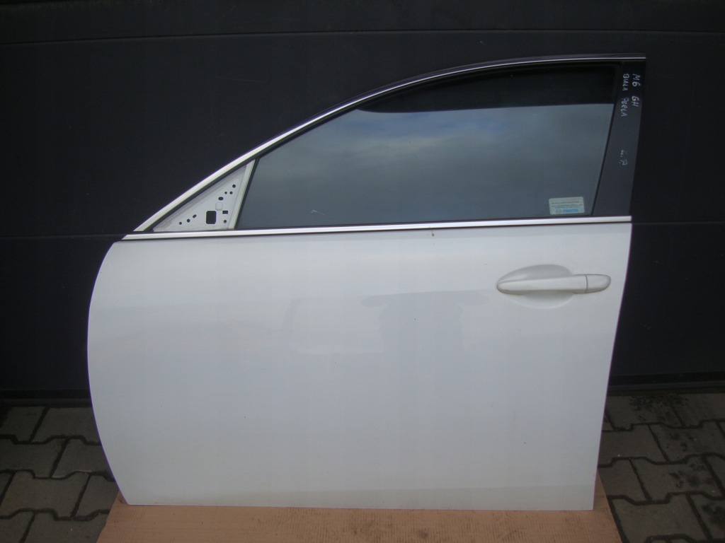 фото №1, Mazda 6 gh 08-12 двері ліва передні лак білий перламутр