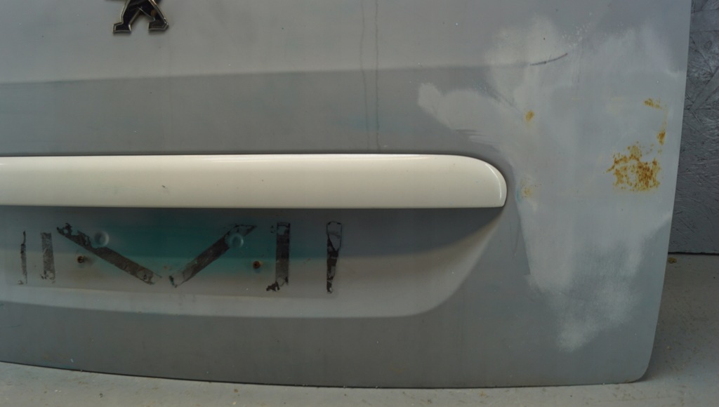 фото №11, Крышка багажника багажника задняя peugeot partner iii