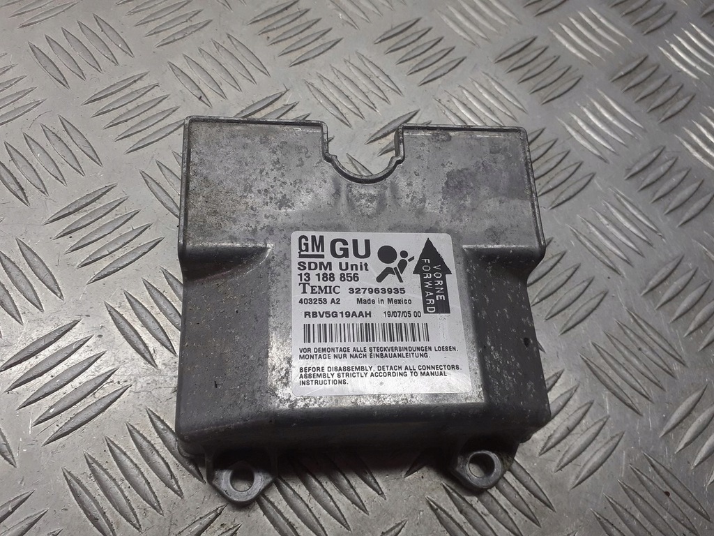 фото №1, Модуль подушка безопасности opel zafira b 13188856