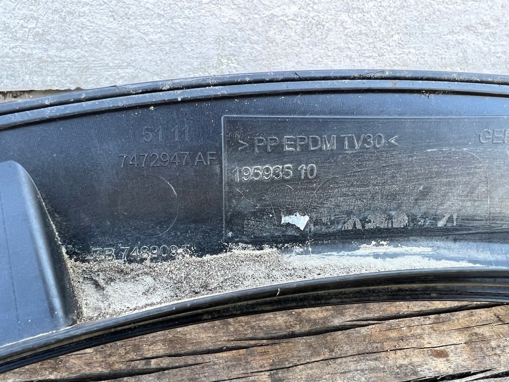 фото №7, Bmw i3 i3s накладка na крыло левый перед