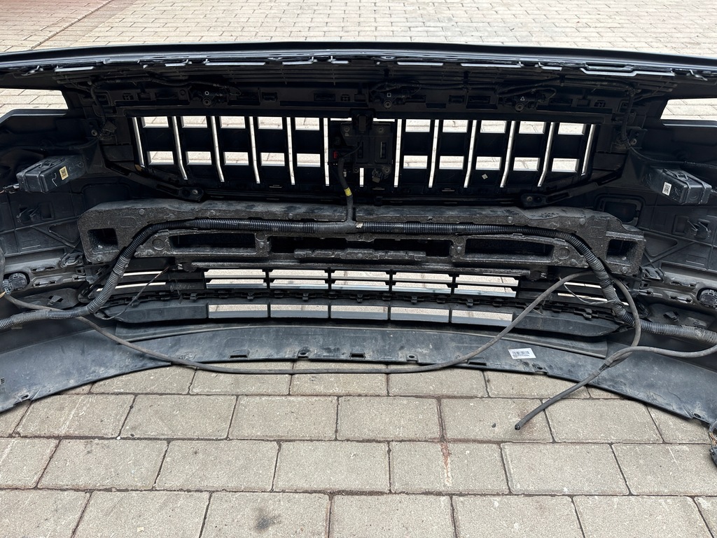 фото №10, Polestar 2 бампер передній kompletny радари датчики камера електропроводка