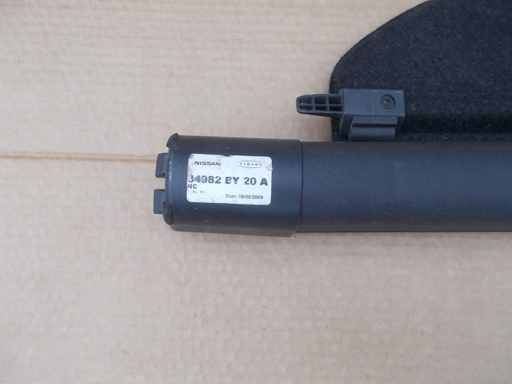 фото №6, Nissan qashqai 1 j10 +2 шторка багажника демонтаж 34982by20a