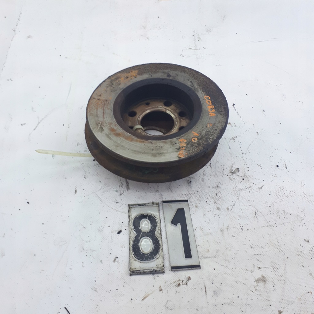 фото №1, Opel corsa c 1.0 гальмівні диски гальмівні перед