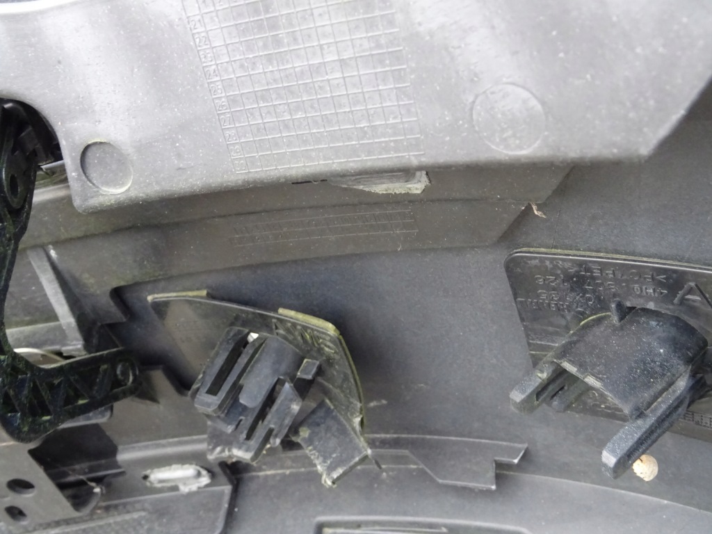 Audi a8 4h0 4h lift 13-17 бампер передній 6xpdc Оригінал