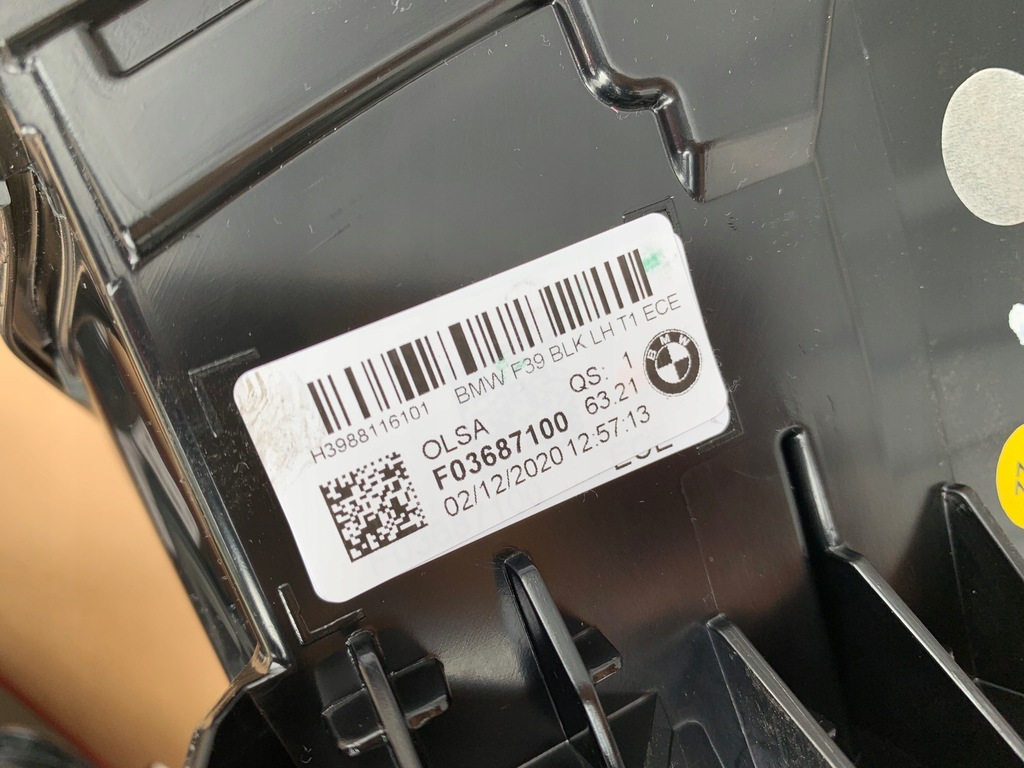 фото №8, Nowe лампи задня bmw x2 black eur оригінал задні led