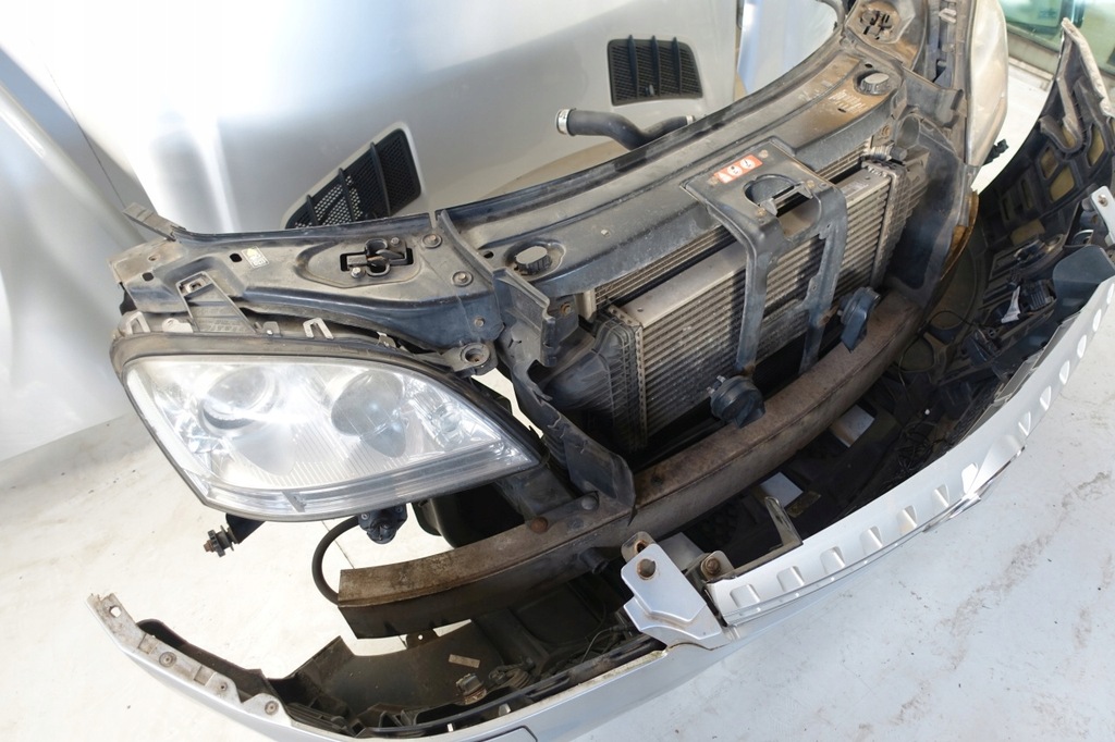 фото №6, Mercedes w164 перед капот бампер pas 775 ксенон ml