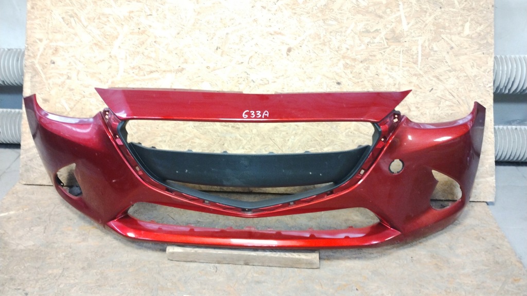 фото №1, Mazda 2 ii dj 14- бампер перед передний 633a