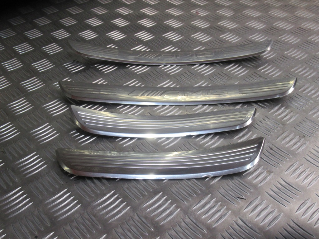 Купить Накладки накладки пороговые mercedes x290 gt amg