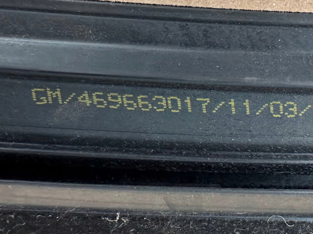 Opel meriva b прокладка скло дверей ліве перед Зі Шроту