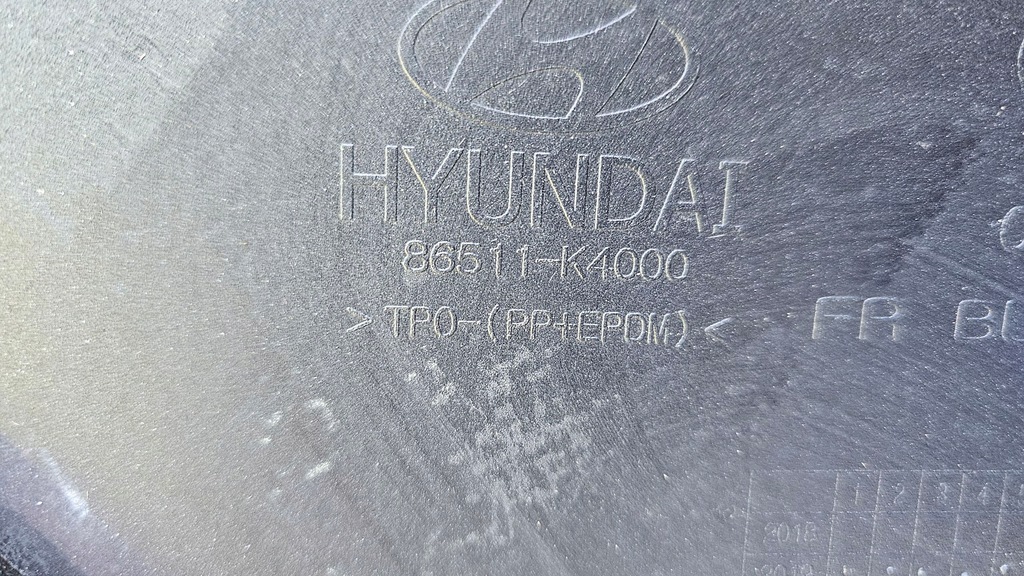 фото №13, Бампер передній перед hyundai kona i ev електрик 86511-k4000 86512-k4000