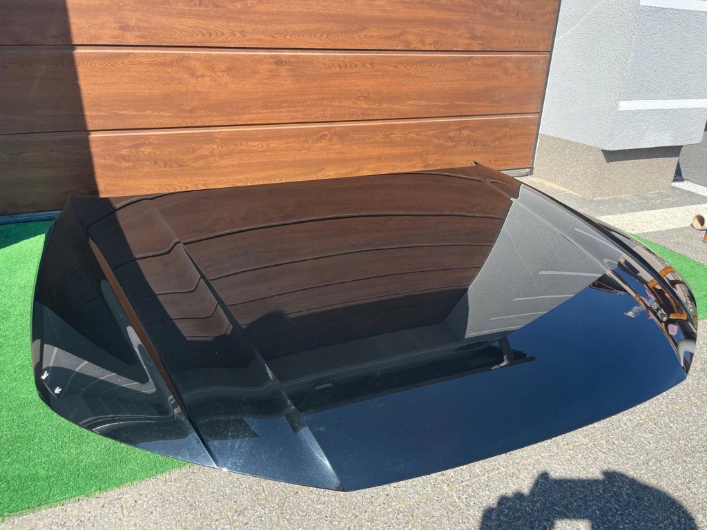 Капот перед audi q5 2 80a оригінал гарний стан чорна giełda poznań Зі Шроту