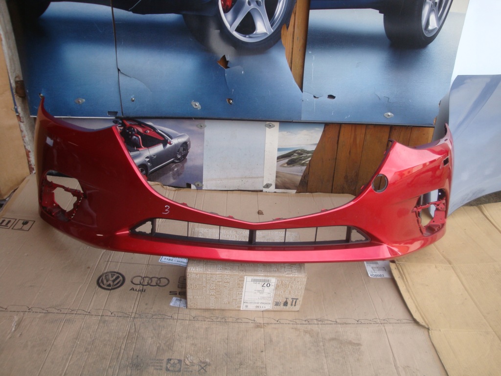 фото №1, Mazda cx3 бампер передний