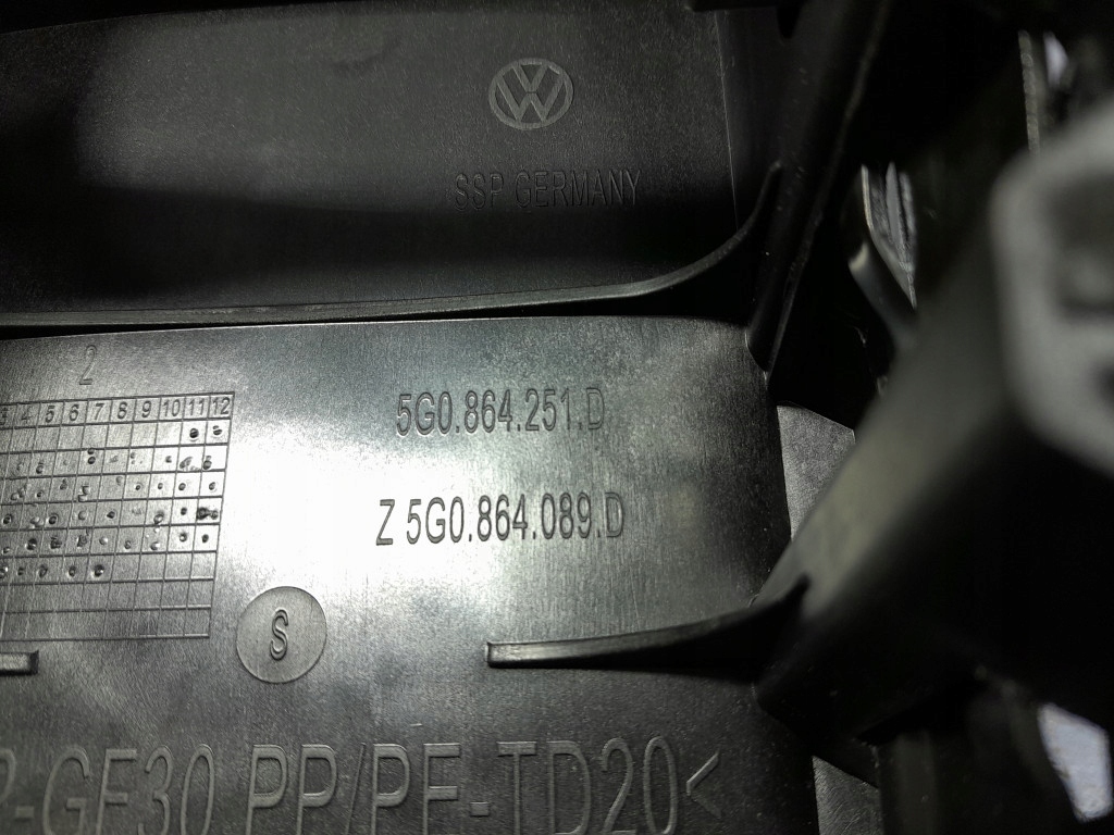 фото №6, Vw golf vii lift подлокотник туннель среднего 5g0864251d