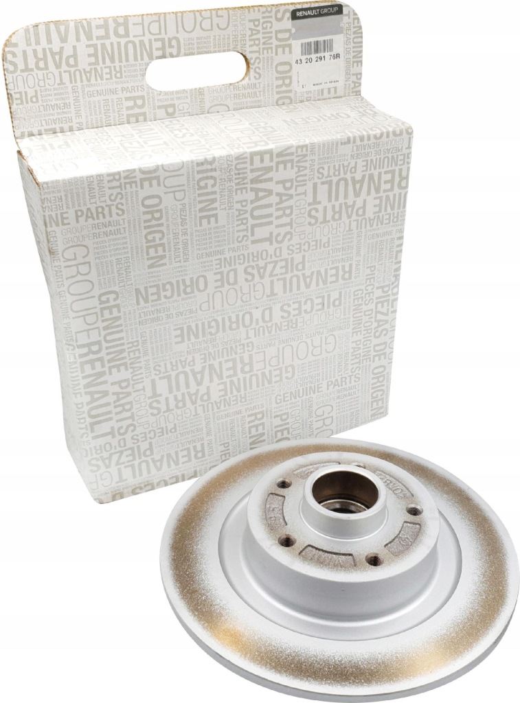 фото №1, Renault scenic iv диск гальмівна задня оригінал