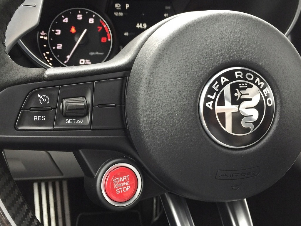 фото №2, Кнопка стоп запуск alfa romeo giulia