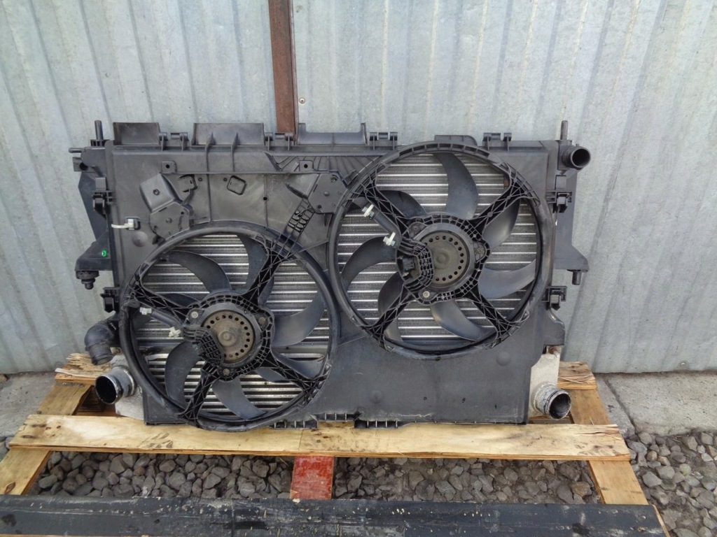 Радіатор води вентилятор кулер fiat ducato 3 3 jumper boxer 2.3 d 2006- Недорого
