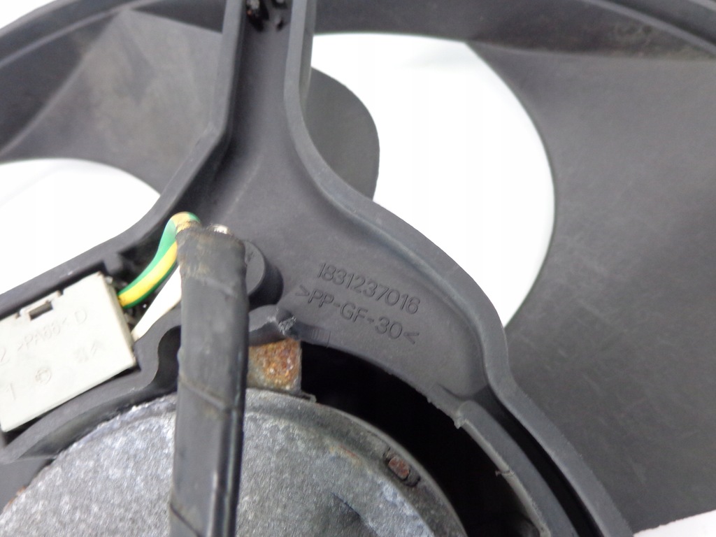 фото №7, Citroen xsara picasso 1.6 hdi вентилятор радіатора 1831237016 + джгут