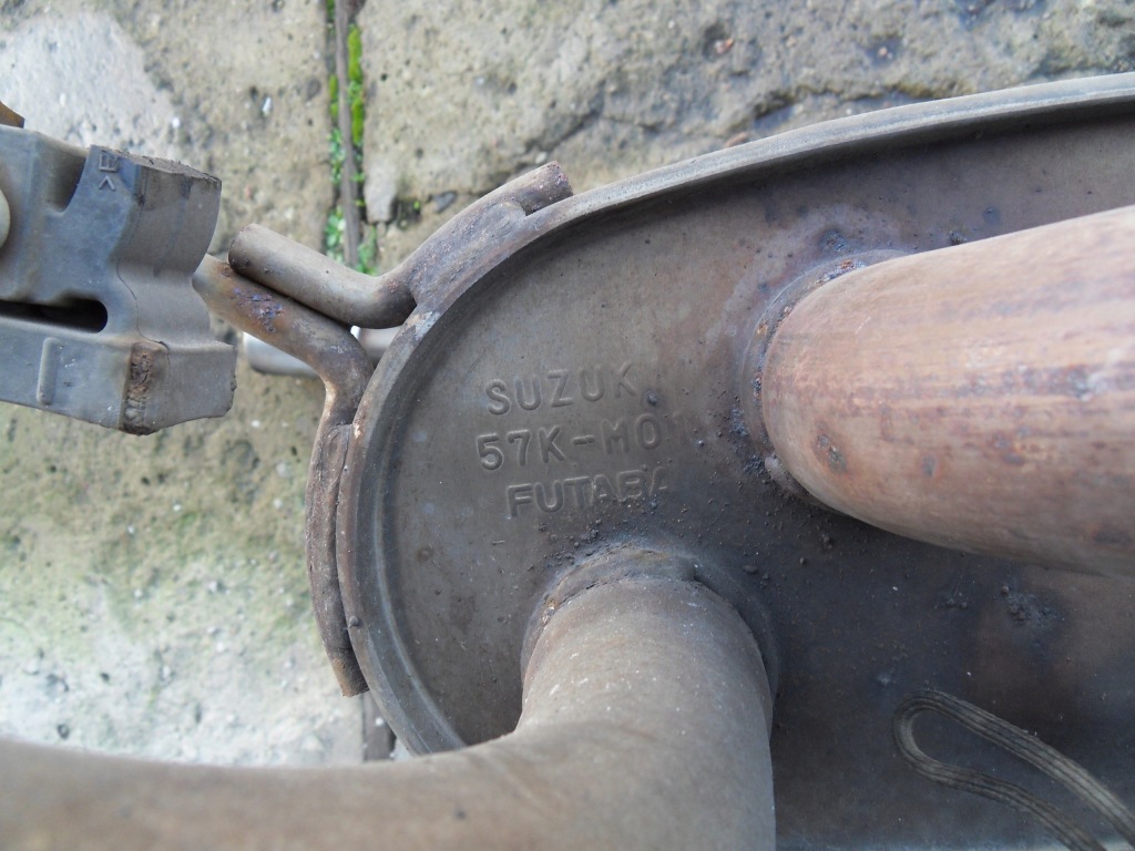 Suzuki swift v mk7 рестайлінг  13-17 1.6 sport гасник кінцевий середній 57k-m01 Оригінал