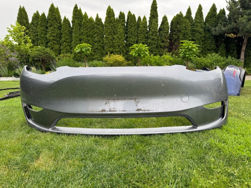 фото №1, Tesla model y my бампер передній перед оригінал