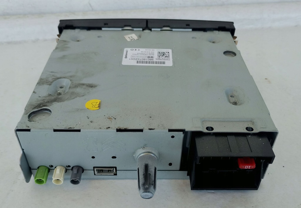 фото №8, Радио citroen c5 iii x7 lift 98016072zd